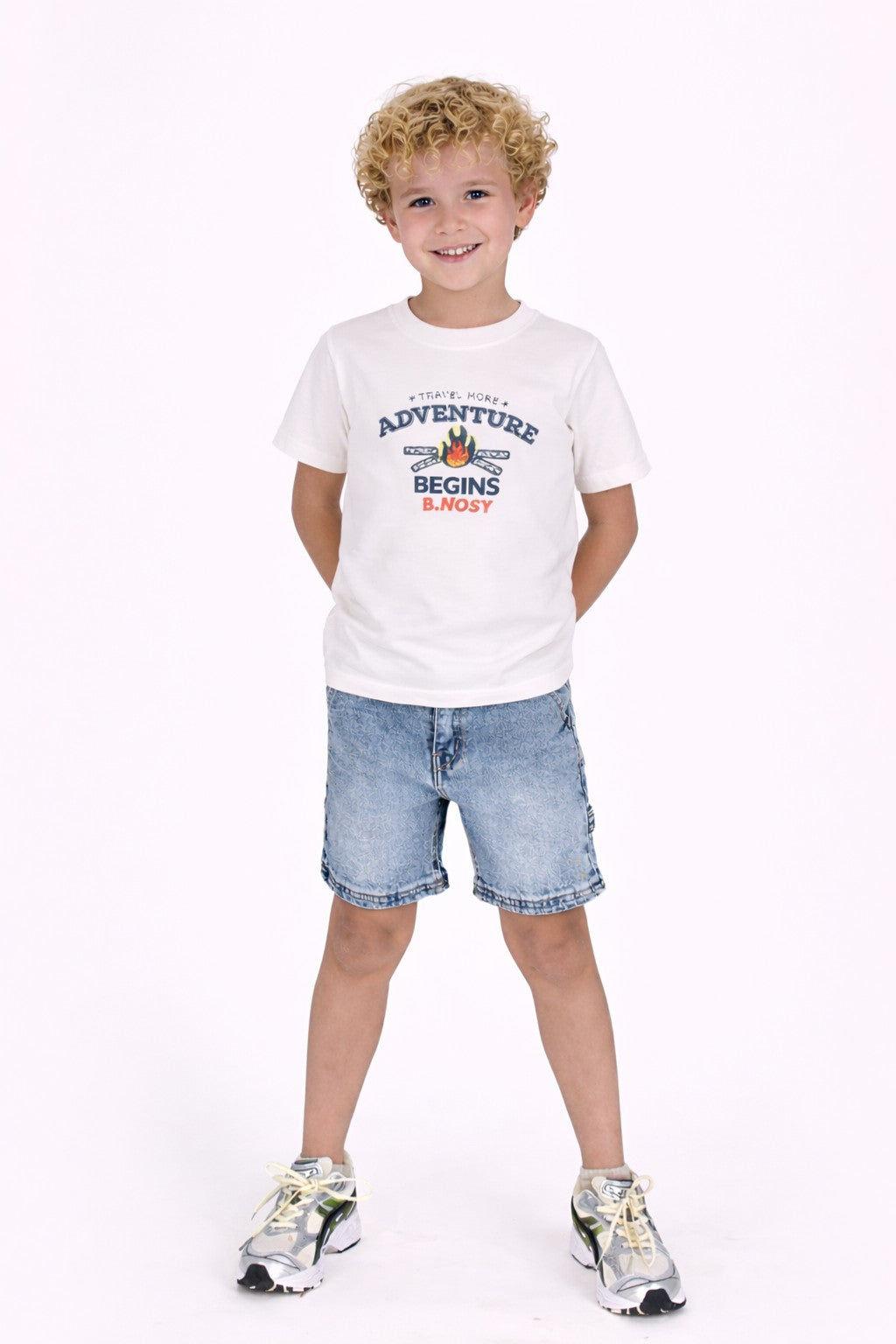 Timmy T-Shirt wit hiking