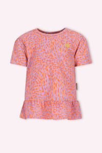 Thali mini T-shirt zebra - Summer Zebra / 74