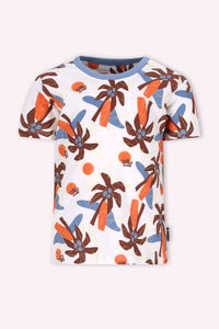 Timmy mini T-shirt con palme - Palm Beach / 74