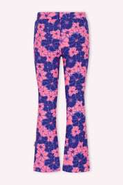 Pepper flared broek bloemen