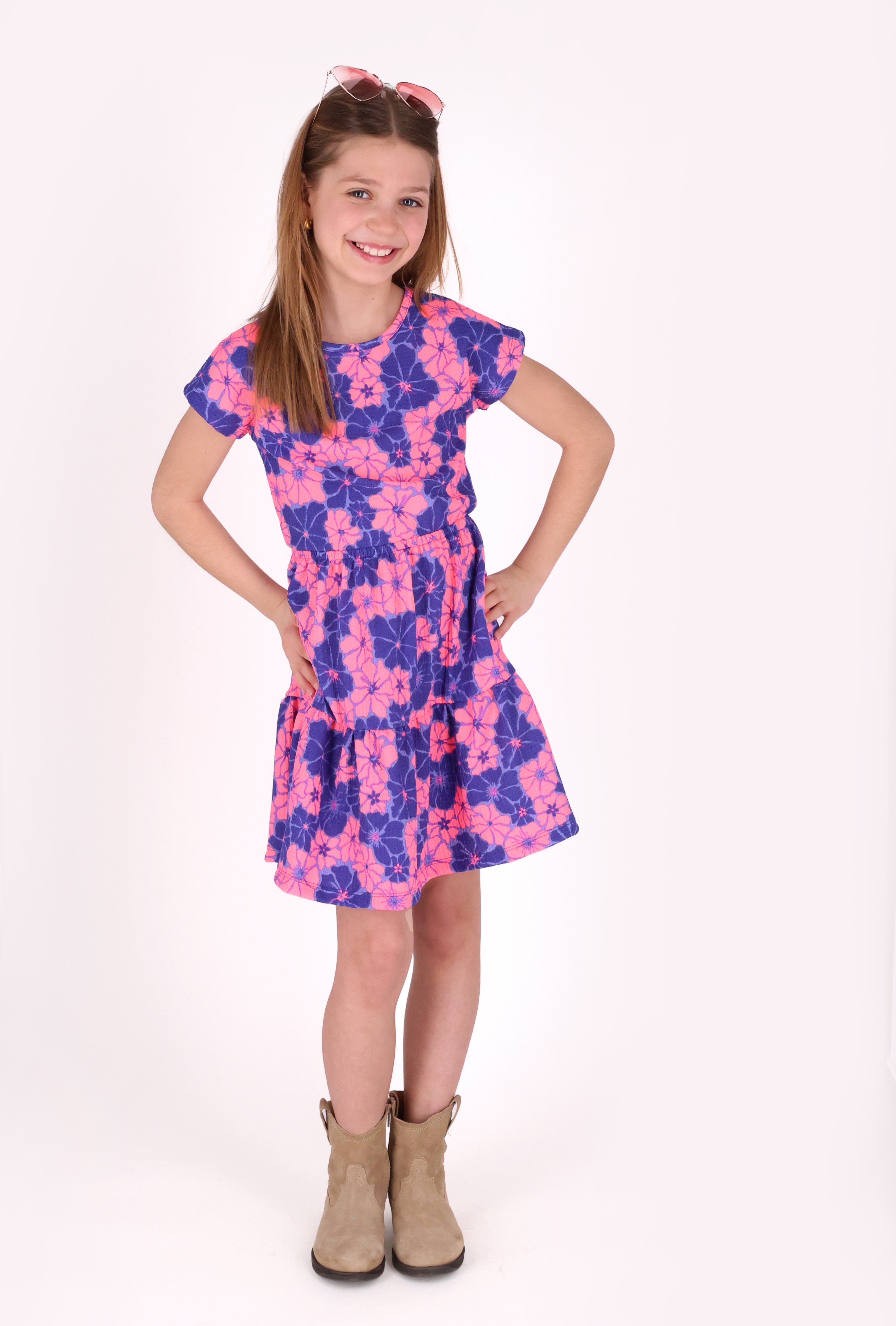 Darla jurk cheery bloemen