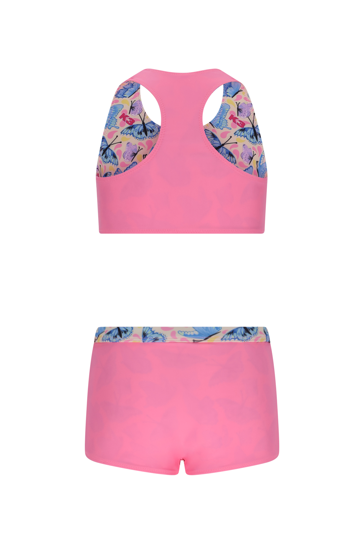 K3 reversible bikini roze
