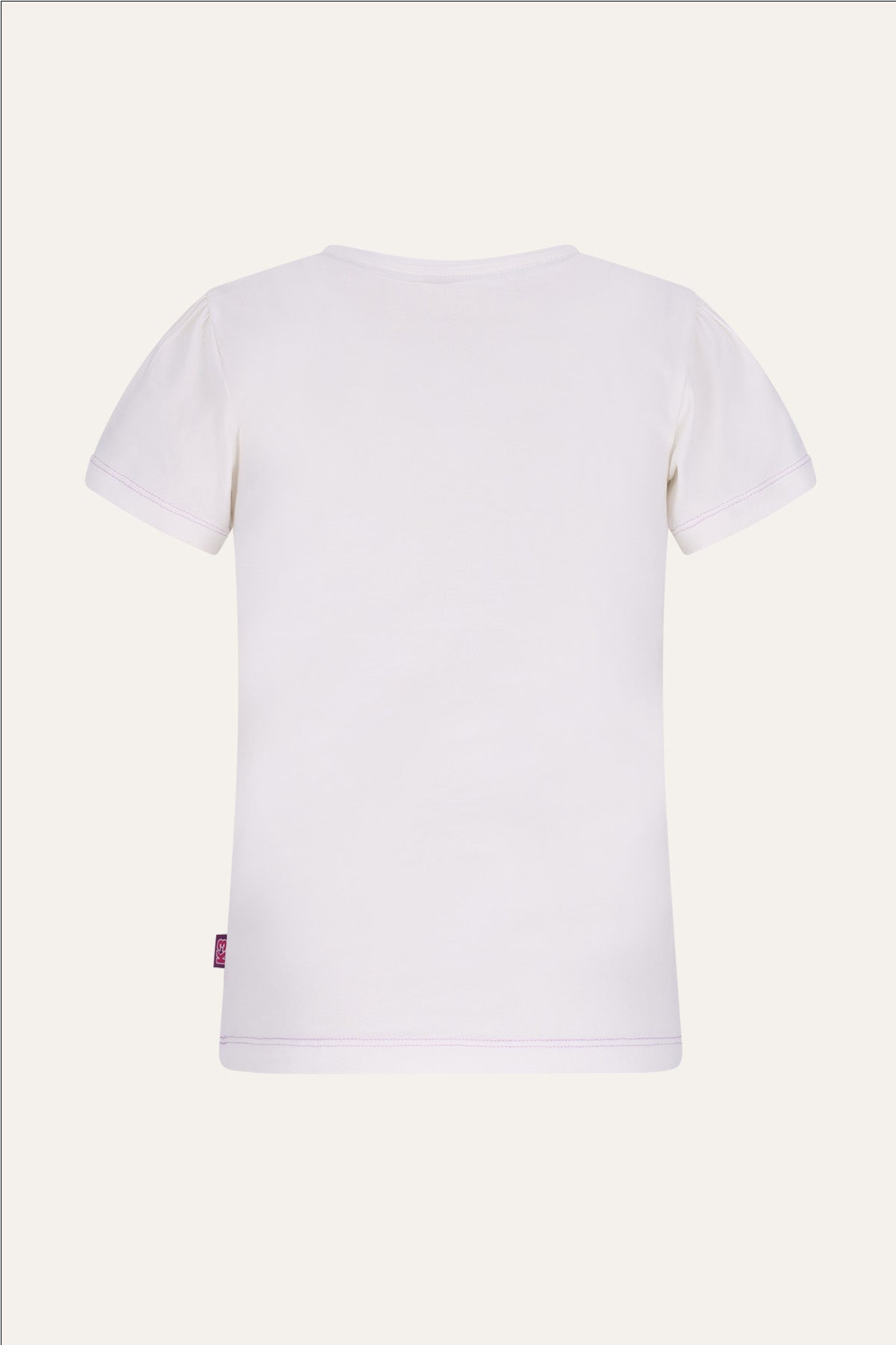 K3 Tammy T-shirt wit cotton