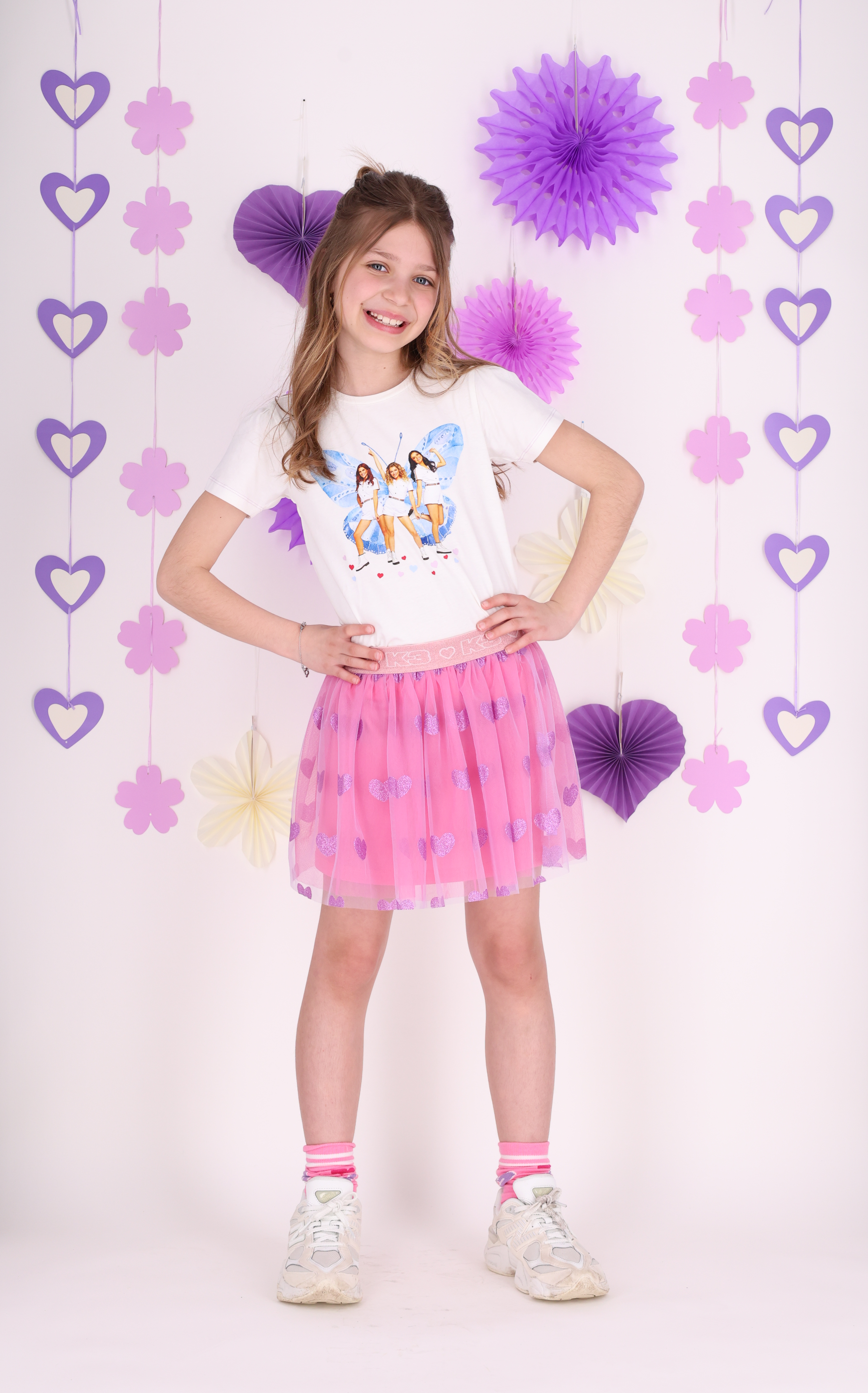 K3 Tammy T-shirt wit cotton