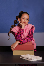 Tiff Lange Mouwen Shirt Roze Smart AOP