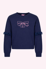 Tilsa Lange Mouwen Shirt Donkerblauw