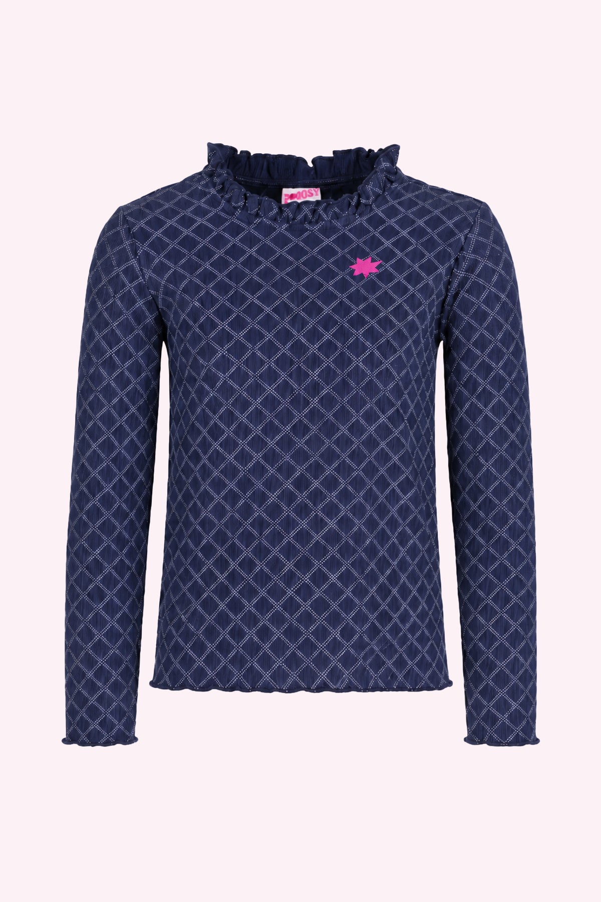 Toya Lange Mouwen Shirt Donkerblauw