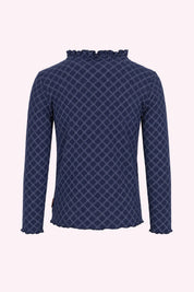 Toya Lange Mouwen Shirt Donkerblauw