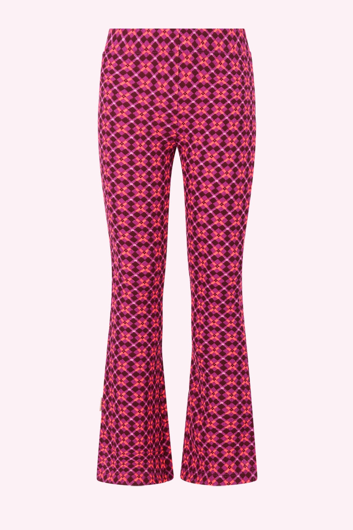 Pepper Uitlopende Broek Roze