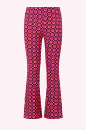 Pepper Uitlopende Broek Roze