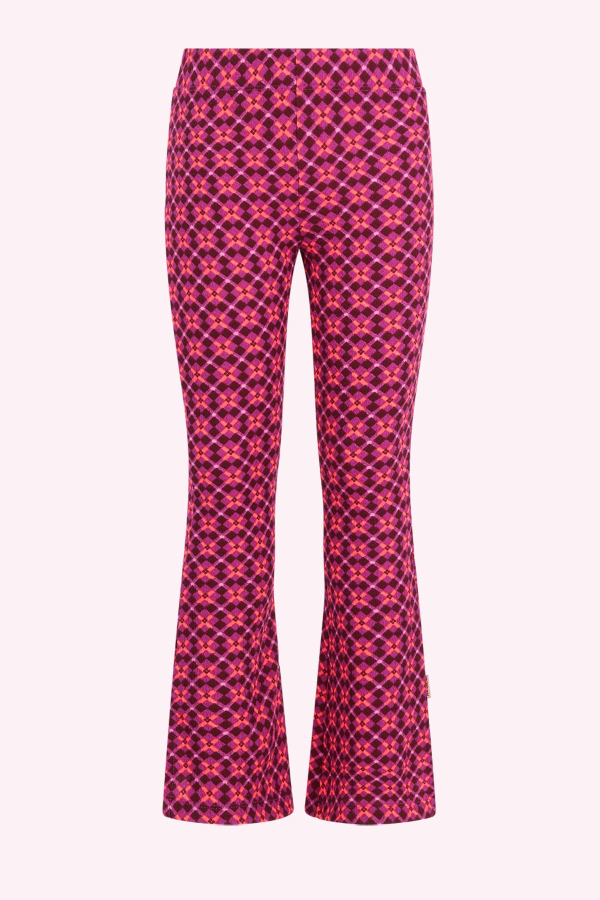 Pepper Uitlopende Broek Roze
