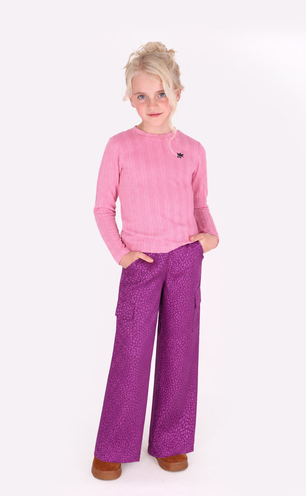 Pinky Cargo Broek Roze