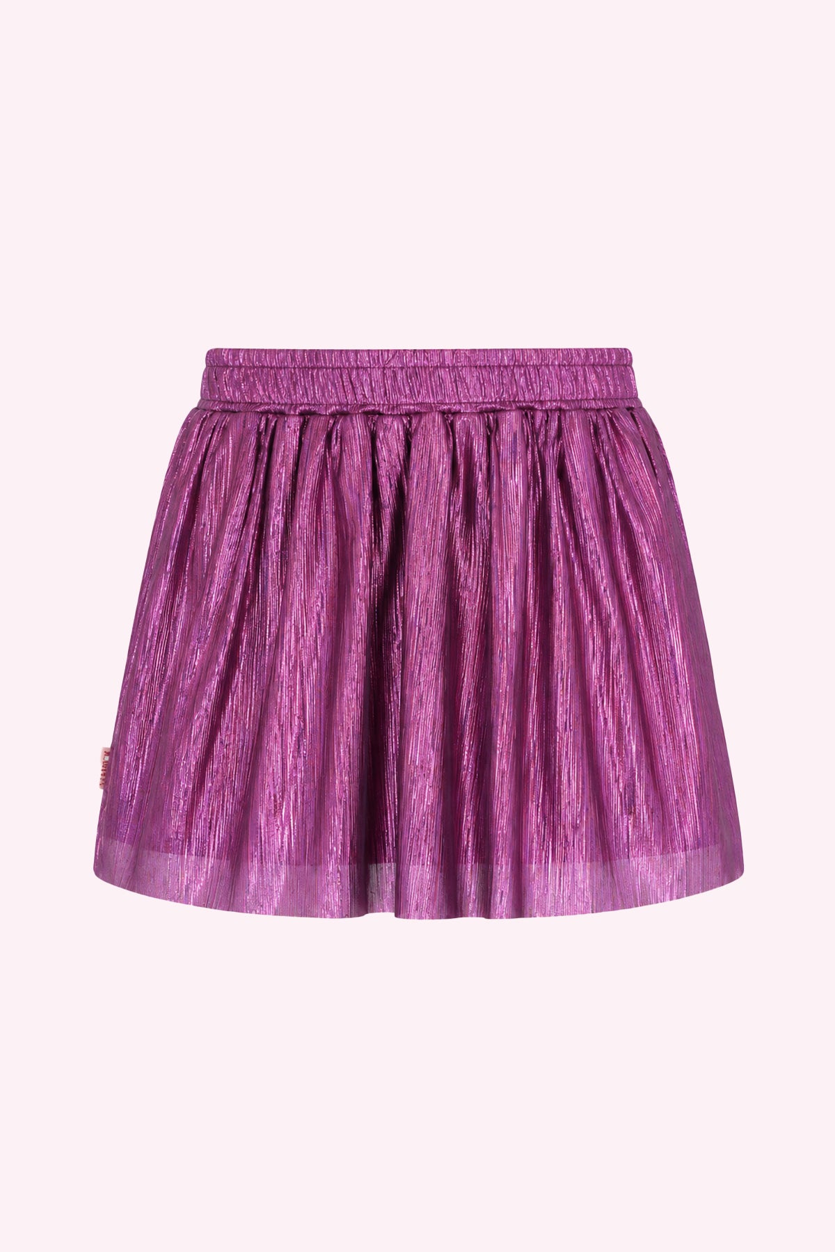 Roza s Metallic Rok Paars