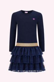 Dora Jurk Donkerblauw