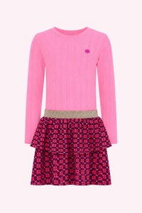 Dani Jurk Roze Smart - Rosebloom / 98