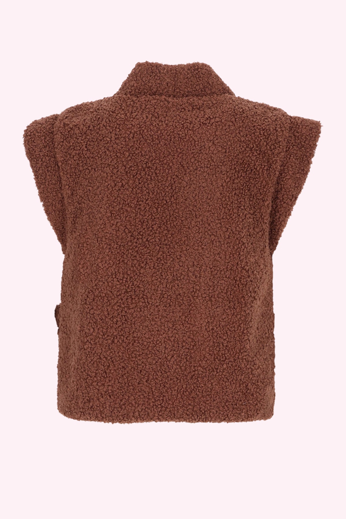 Georgie Teddy Gilet Bruin