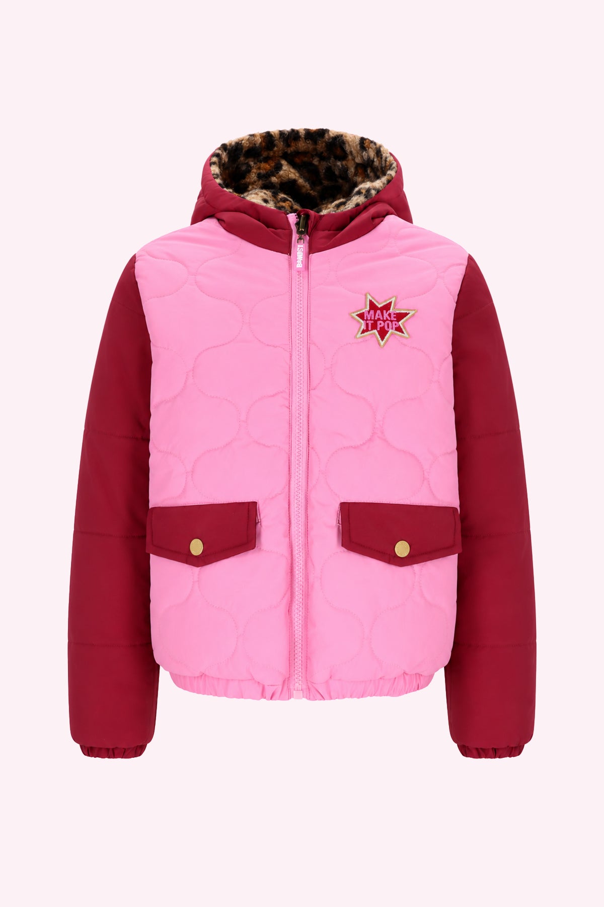 Jacky Omkeerbare Jas Roze