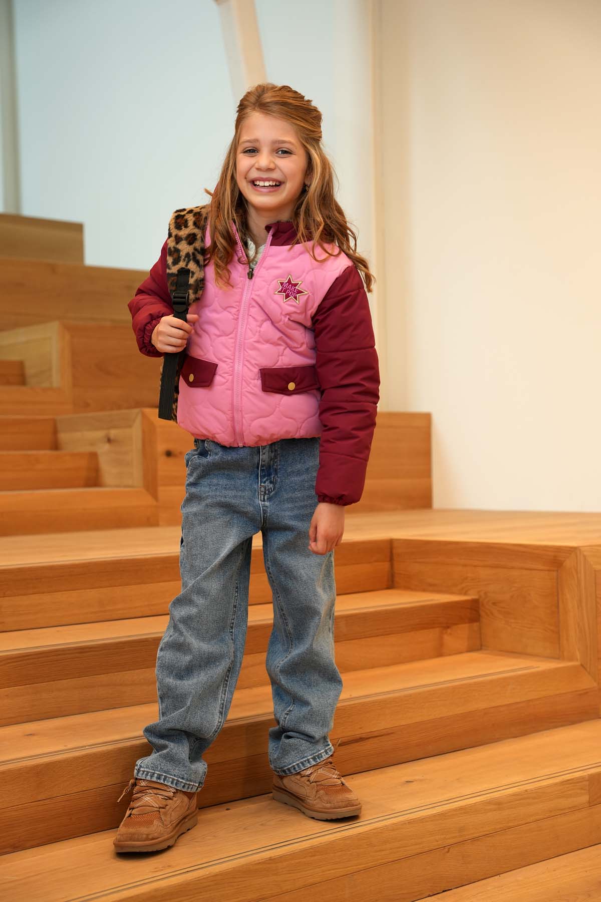 Jacky Omkeerbare Jas Roze