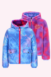 Jacky Omkeerbare Jas Blauw