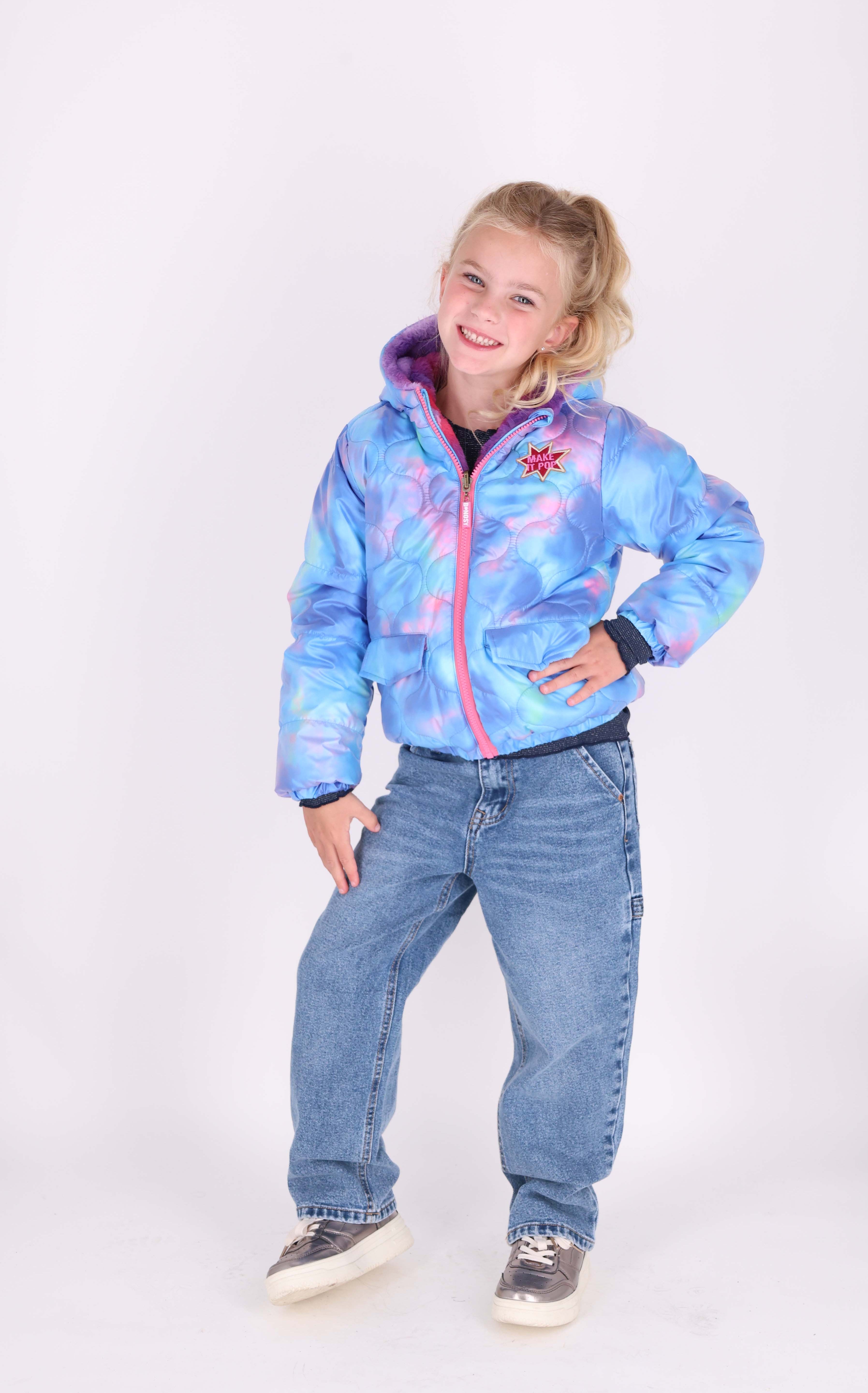 Jacky Omkeerbare Jas Blauw