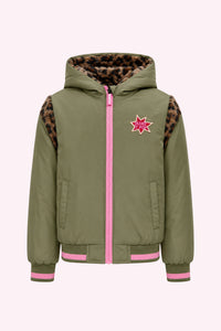 Chaqueta bomber Jasmine Verde - Verde militar / 98