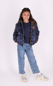 Jessie Reversible Jacket Dark Blue