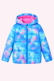 Joy Jas met print Blauw