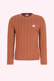 Long-Sleeved T-Shirt Brown