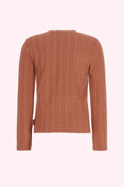 Long-Sleeved T-Shirt Brown