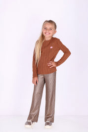 Long-Sleeved T-Shirt Brown