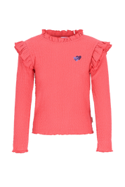 Tiff Lange Mouwen Shirt Roze Sharon