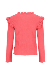 Tiff Lange Mouwen Shirt Roze Sharon