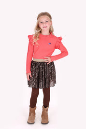 Tiff Lange Mouwen Shirt Roze Sharon
