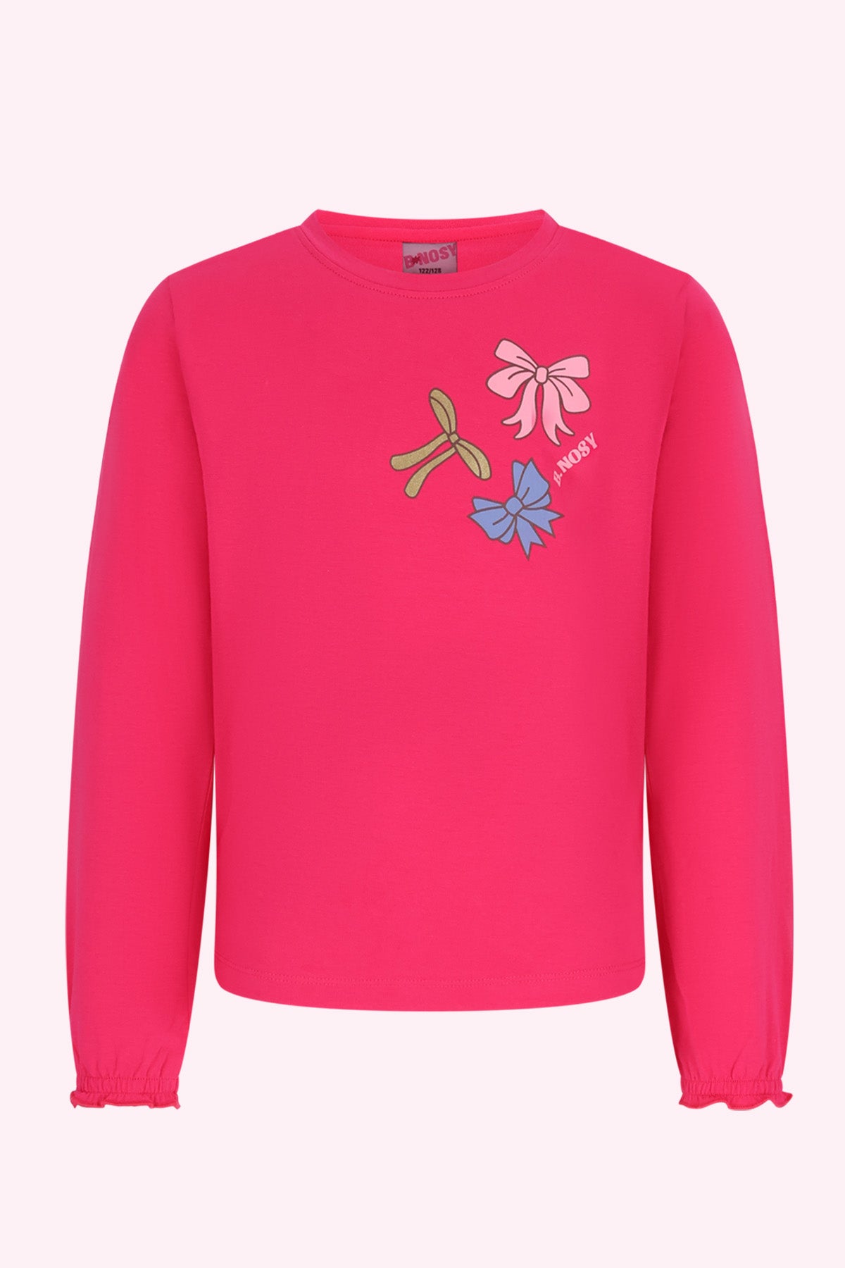 Tonia Lange Mouwen Shirt Pink