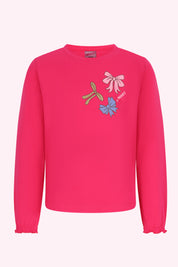 Tonia Lange Mouwen Shirt Pink