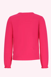Tonia Lange Mouwen Shirt Pink