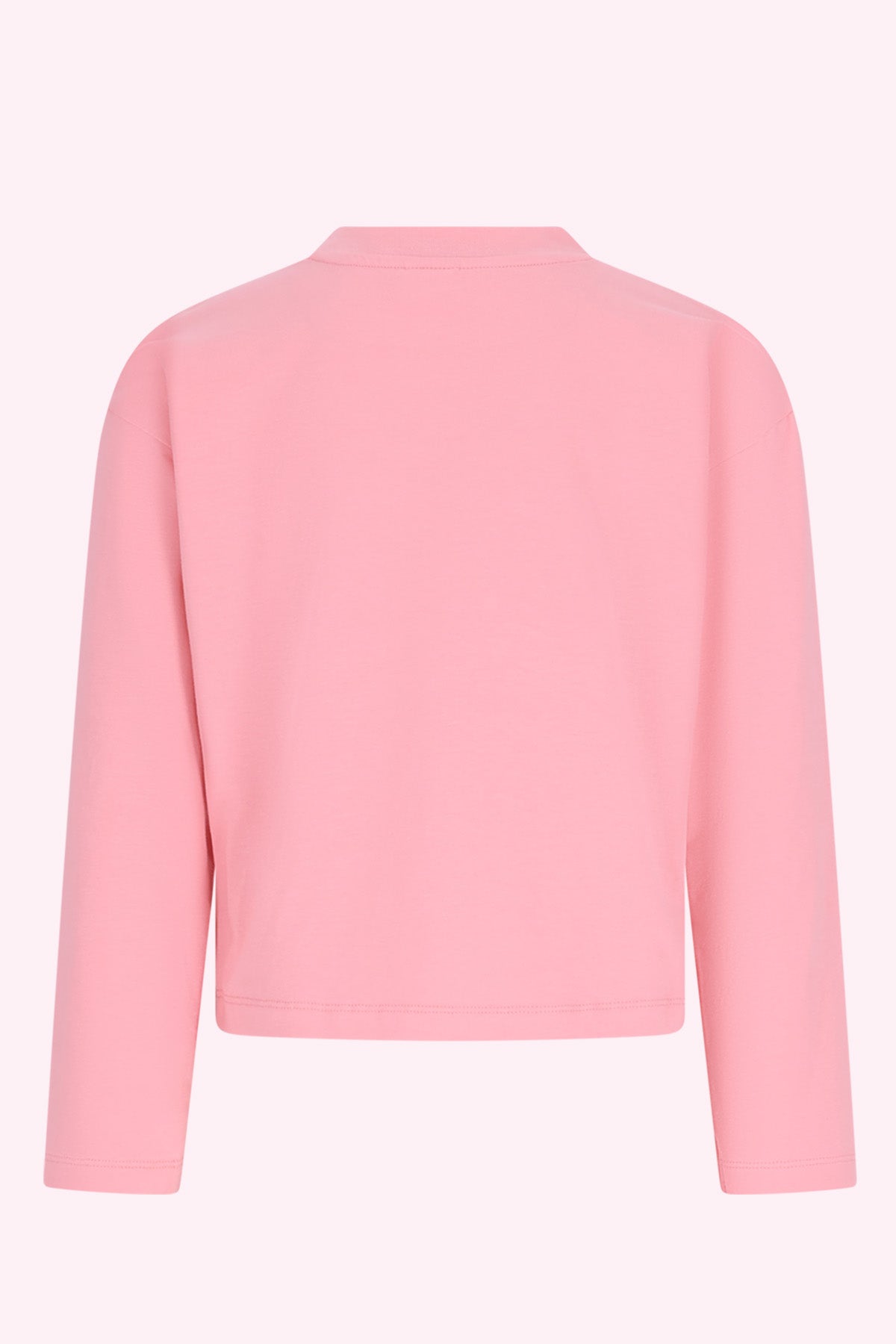 Tina Lange Mouwen Shirt Peony Pink