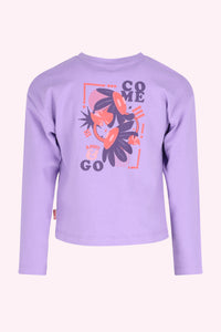 camiseta de manga larga Tina morado - Lila de Boug / 98