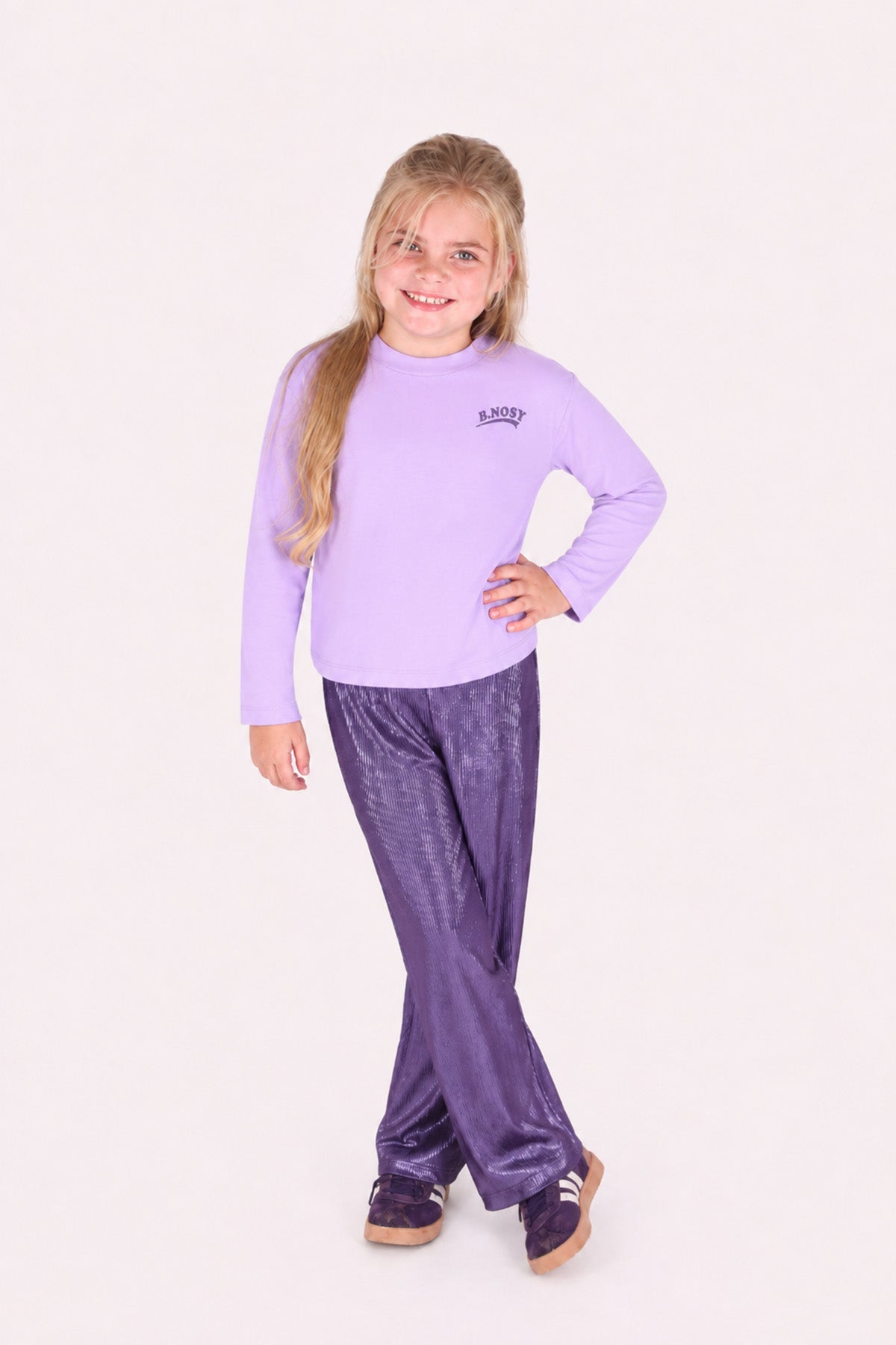 Tina Long Sleeve Shirt Purple