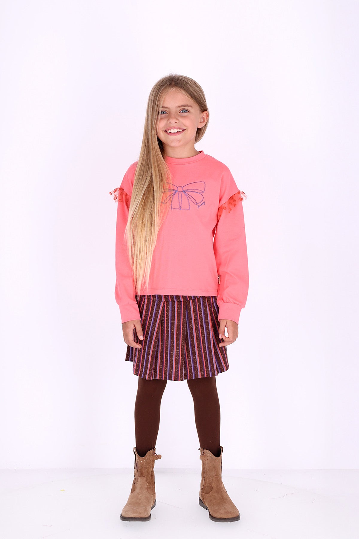 Tilsa Lange Mouwen Shirt Roze