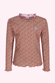 Toya Lange Mouwen Shirt Bruin