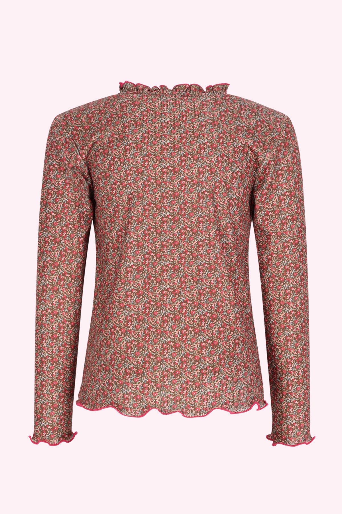 Toya Lange Mouwen Shirt Bruin