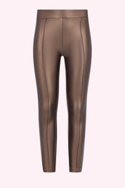 Luna Nep Leren Legging Bruin