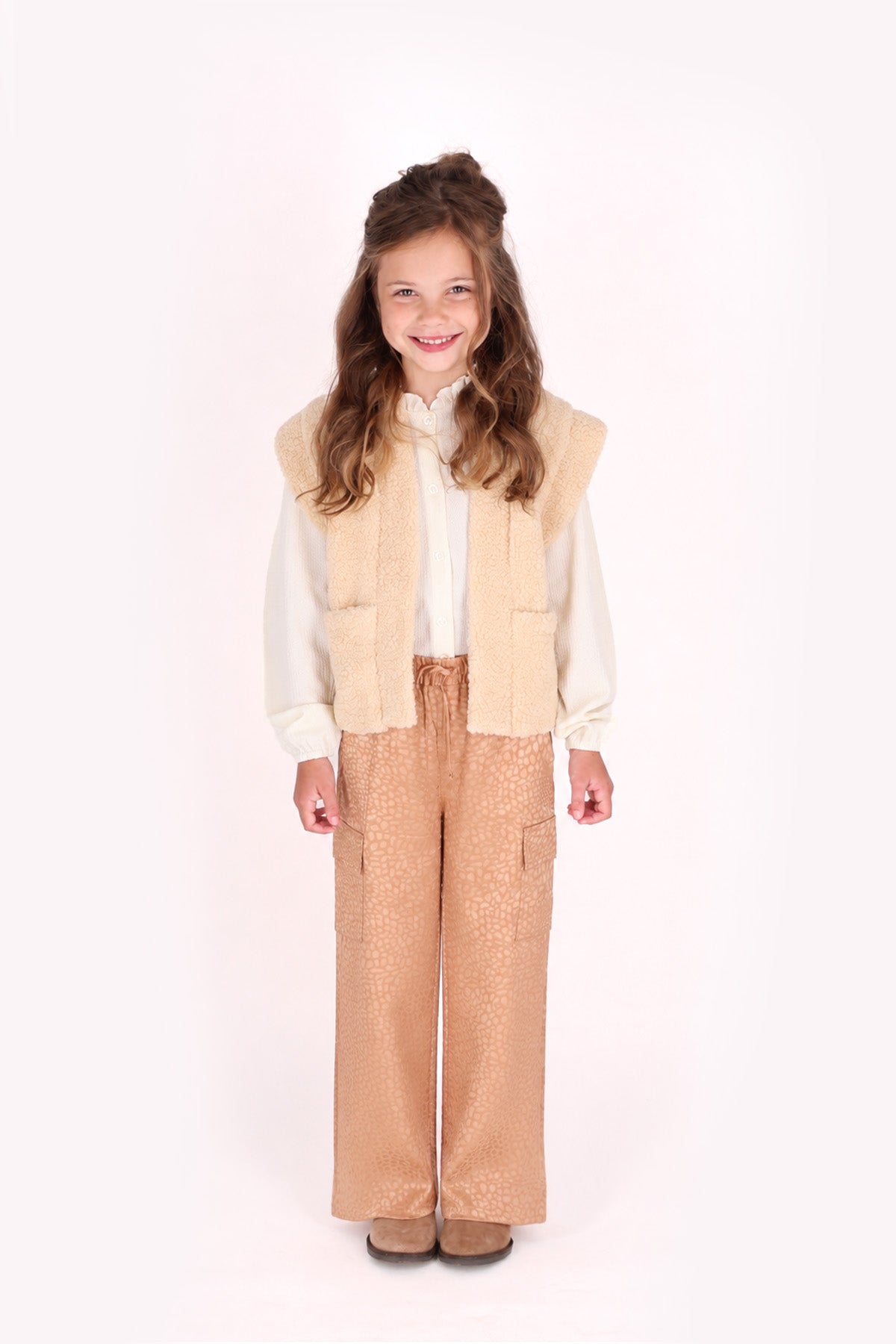 Pinky Cargo Broek Bruin