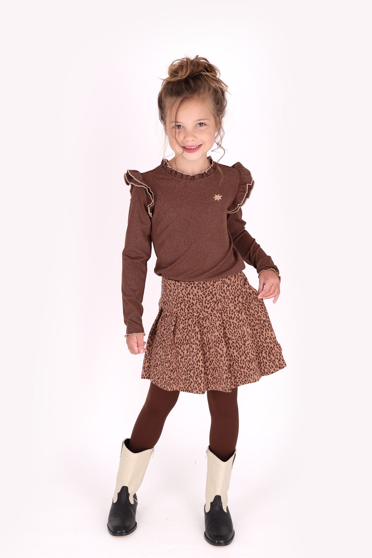 Rikky Rok Bruin panterprint