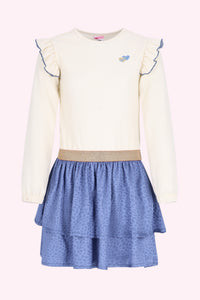 Vestido Demi Jurk blanco - Blanco invernal / 98