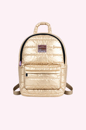 Metallic Rugtas Goud