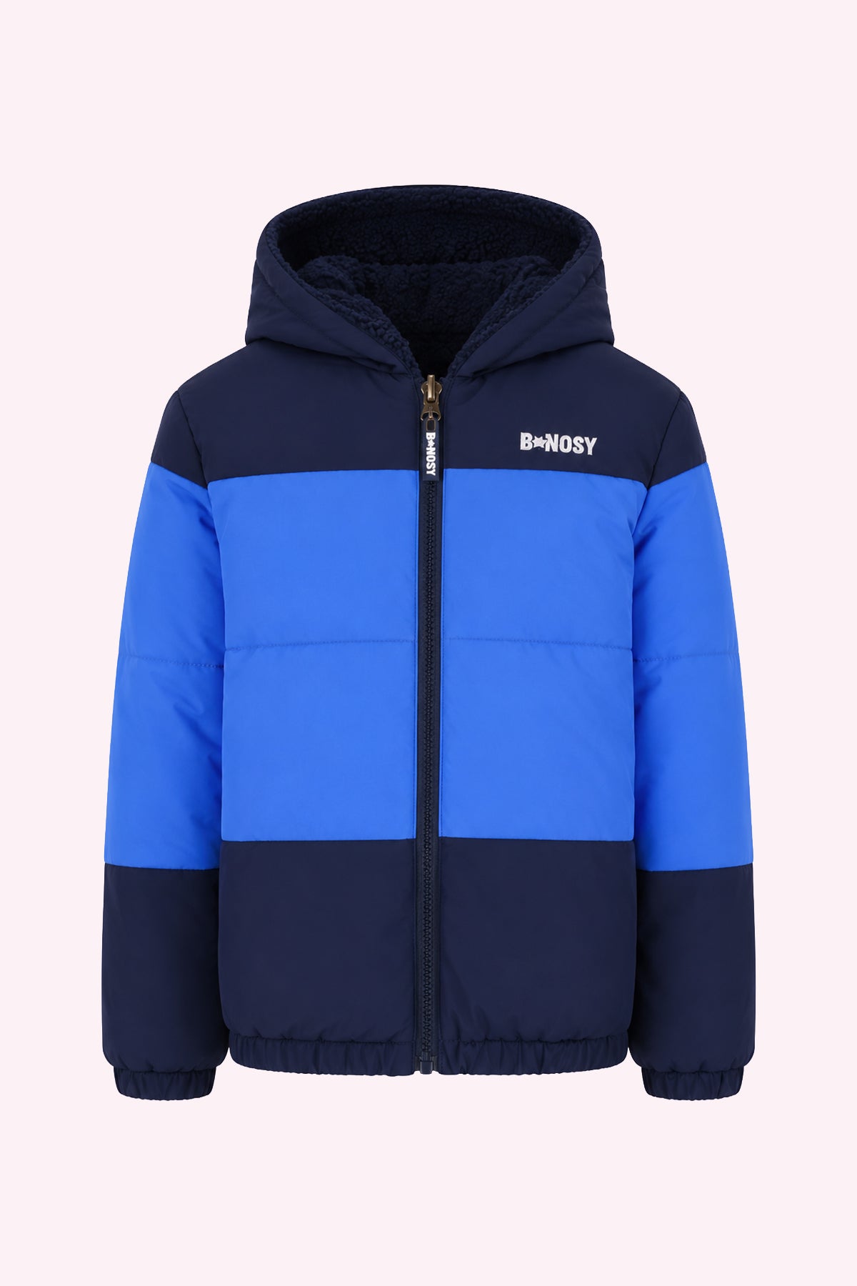Jari Omkeerbare Jas Donkerblauw