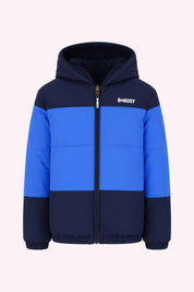 Jari Omkeerbare Jas Donkerblauw