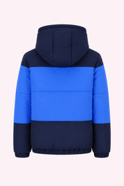 Jari Omkeerbare Jas Donkerblauw